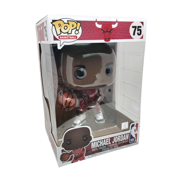 Michael Jordan NBA Chicago Bulls Red Funko Pop Basketball 75 - Picture 3 of 8